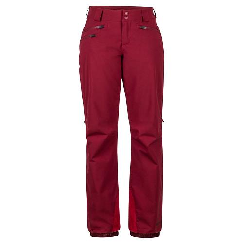 Marmot Slopestar Ski Pants For Womens Dark Red HFD981356